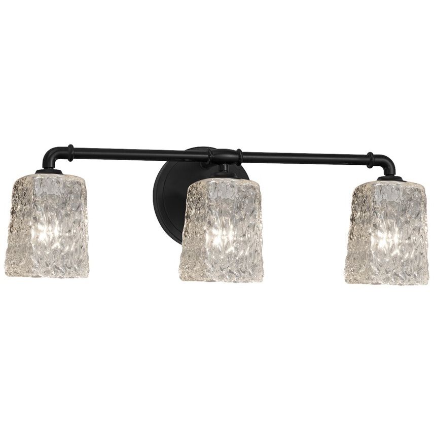 Veneto Luce Bath Bar Wall Light in Brushed Nickel, Lace (Veneto Luce), Oval, Incandescent