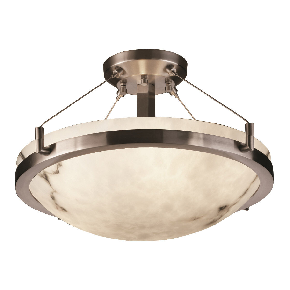 Justice Design FAL-9681-35-DBRZ LumenAria 3 Light 18 inch Dark Bronze ...