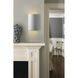 Ambiance Collection Wall Sconce Wall Light in Bisque, Incandescent, Small