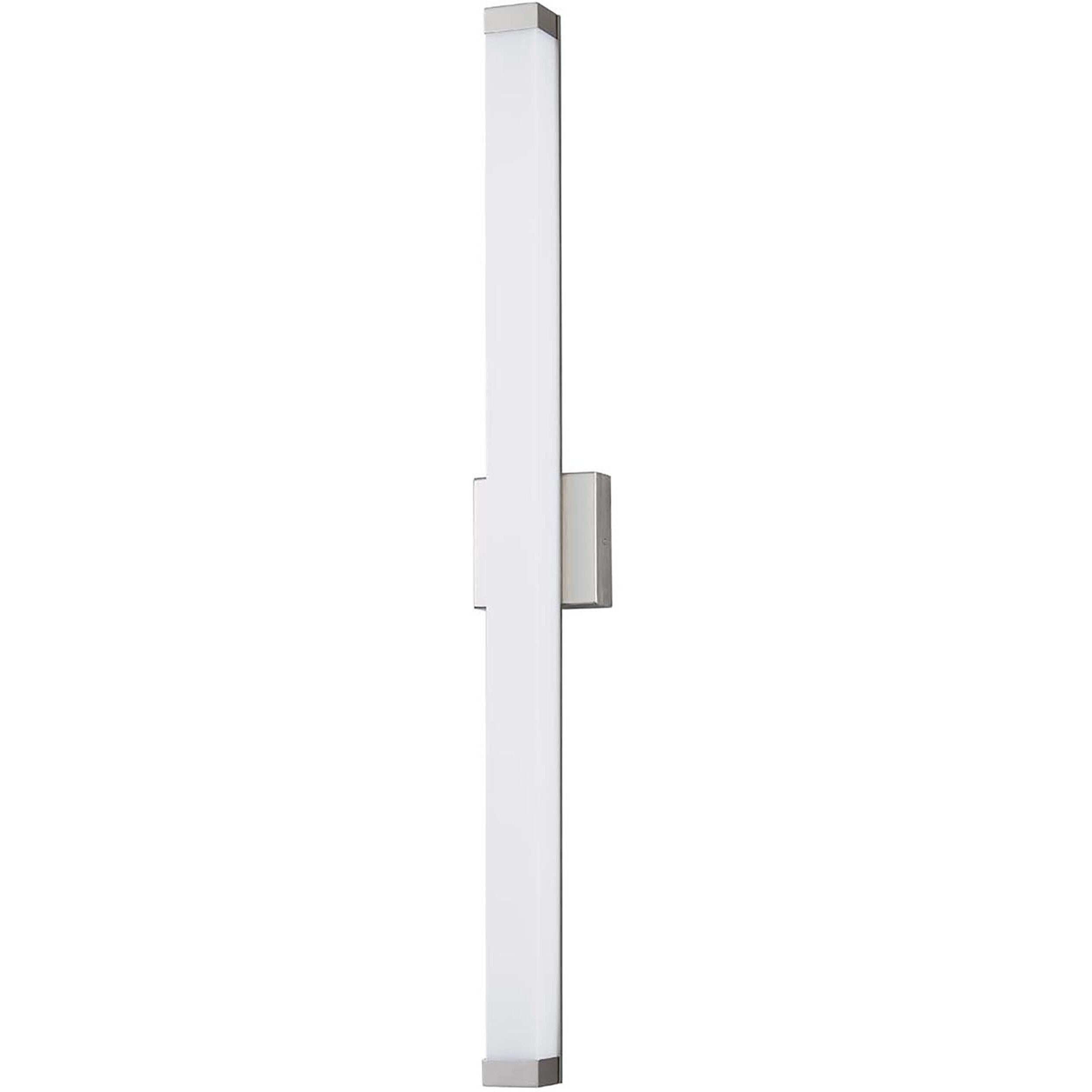 Acryluxe Collection - Mio 1 Light 38 inch Brushed Nickel Bath Vanity Light Wall Light