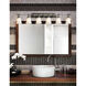 Fusion LED 48 inch Polished Chrome Bath Bar Wall Light in 4200 Lm LED, Mercury Fusion, Tradition