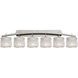 Veneto Luce 56.5 inch Brushed Nickel Bath Bar Wall Light