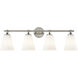 Fusion Collection - Bolzano Family 4 Light 33.00 inch Bathroom Vanity Light