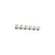 Clouds 6 Light 56.5 inch Polished Chrome Bath Bar Wall Light in Oval, Incandescent