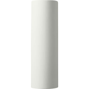 Ambiance Tube LED 5.25 inch Gloss White ADA Wall Sconce Wall Light