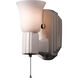 American Classics 1 Light 5.25 inch Polished Brass and Bisque Wall Sconce Wall Light