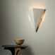 Ambiance Triangle LED 20.25 inch Carrara Marble Wall Sconce Wall Light, Really Big