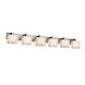 Clouds 6 Light 55.50 inch Bathroom Vanity Light