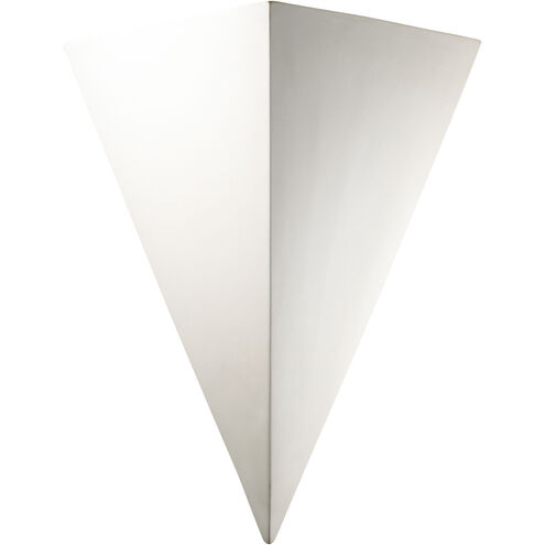 Ambiance Triangle LED 25 inch Hammered Polished Brass Outdoor Wall Sconce, Really Big