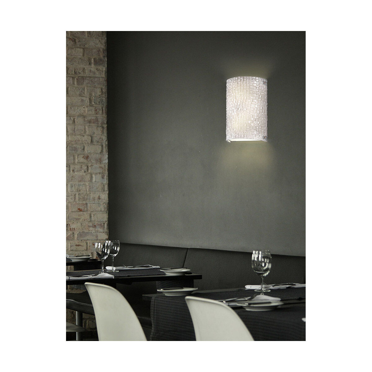 Finials 2 Light 8 inch Polished Chrome ADA Wall Sconce Wall Light, Finials