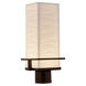 Porcelina 1 Light 6.50 inch Post Light & Accessory