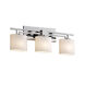 Fusion 3 Light 26.5 inch Polished Chrome Bath Bar Wall Light in Oval, Incandescent, Opal Fusion