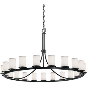 Textile 21 Light 60.00 inch Chandelier