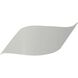 Ambiance Collection - Wave Wall Sconce Wall Light in Matte White/Champagne Gold, Form+Finish+Function