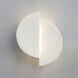Ambiance LED 9 inch Bisque ADA Wall Sconce Wall Light in Incandescent, Offset