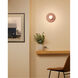 Ambiance Collection 1 Light Canyon Clay Wall Sconce Wall Light