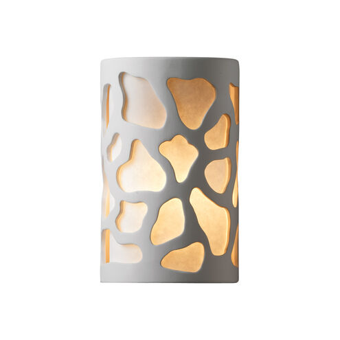 Ambiance 1 Light 5.75 inch Antique Silver ADA Wall Sconce Wall Light