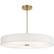 Textile Collection - Genova Family 48.00 inch Semi-Flush Mount