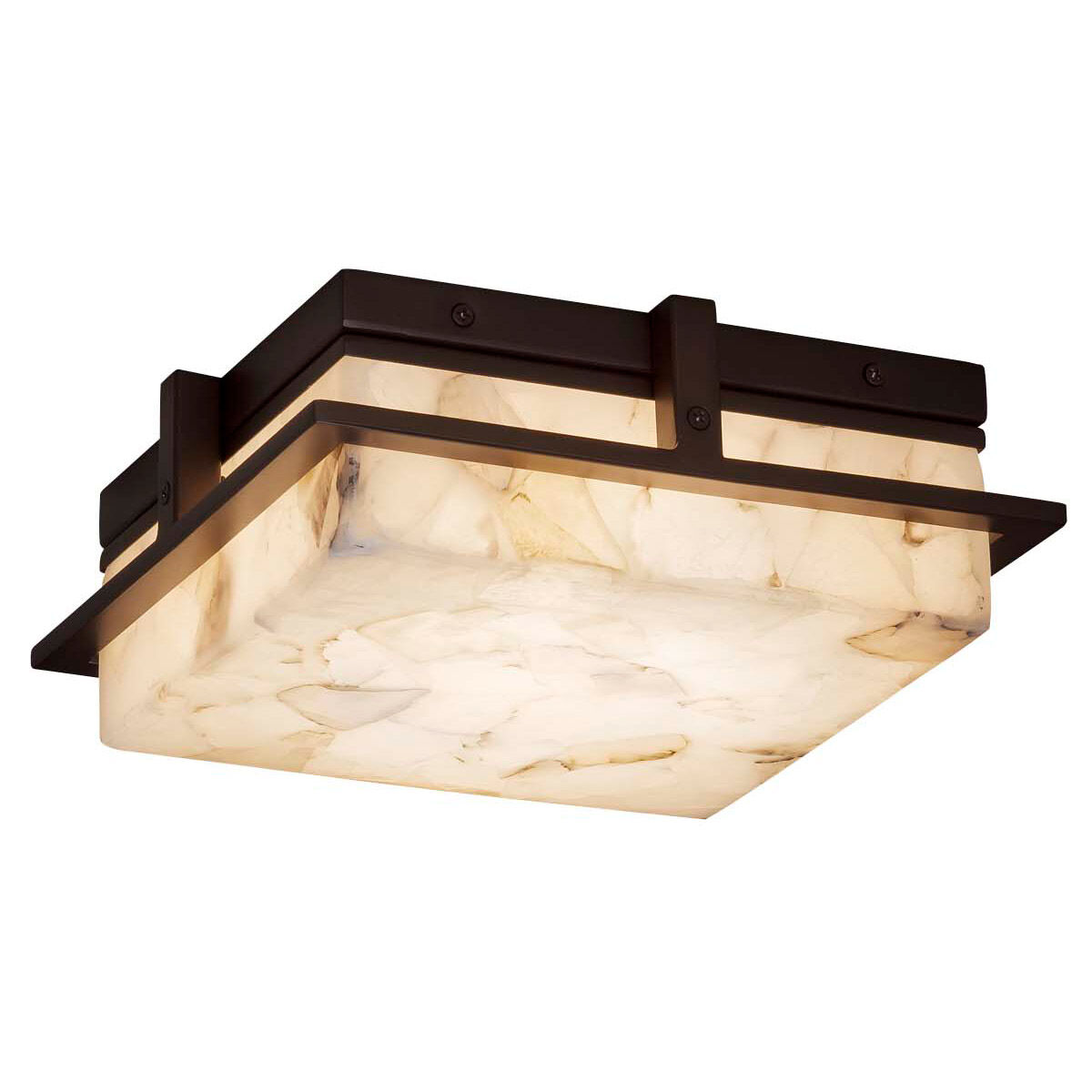 Alabaster flush online mount light