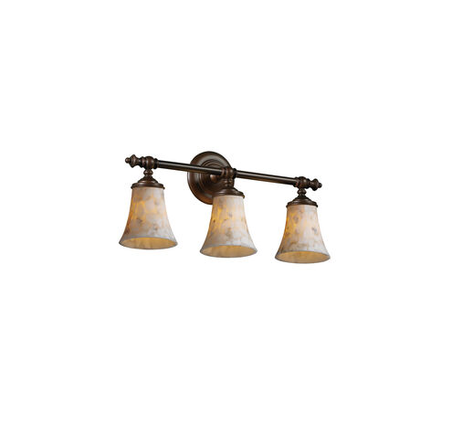 Alabaster Rocks LED 22.75 inch Dark Bronze Bath Bar Wall Light in 2100 Lm LED, Tradition