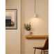 Radiance Collection 1 Light 3.5 inch Bisque Pendant Ceiling Light