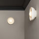 Ambiance Collection 1 Light 10 inch Matte White Wall Sconce Wall Light, Form+Finish+Function