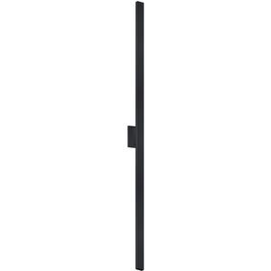 Zarai 1 Light 84 inch Matte Black Outdoor Wall Sconce