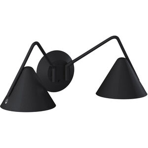 EVOLV LED 22 inch Matte Black - Textured Wall Sconce Wall Light 