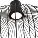 Orland Family 24 inch Matte Black Pendant Ceiling Light in 24" D x 24" W x 27" H, EVOLV
