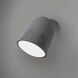 Ambiance Collection 1 Light 5.5 inch Gloss Gray Wall Sconce Wall Light