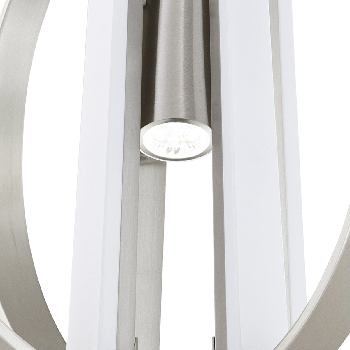 Liv LED 36 inch Brushed Nickel Chandelier Ceiling Light