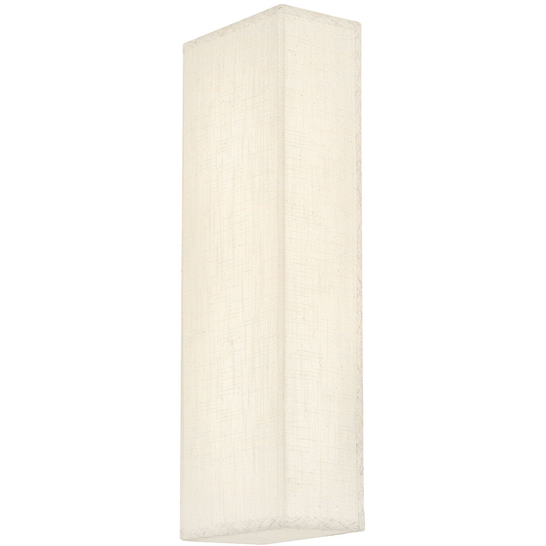 Textile Collection - Classic Family 5.5 inch ADA Wall Sconce Wall Light in Cream Linen, EVOLV