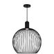 Orland Family 19 inch Matte Black Pendant Ceiling Light in 19" D x 19" W x 22" H, EVOLV