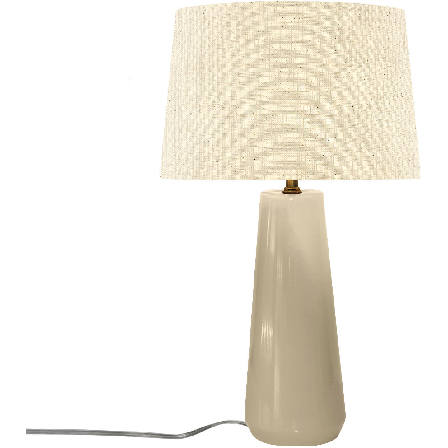 Luminance Collection - Spire 1 Light 23 inch Vanilla Gloss Table Lamp Portable Light in Cream, Form+Finish+Function