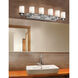 Clouds LED 43.75 inch Brushed Nickel Bath Bar Wall Light in 4200 Lm LED, Rondo