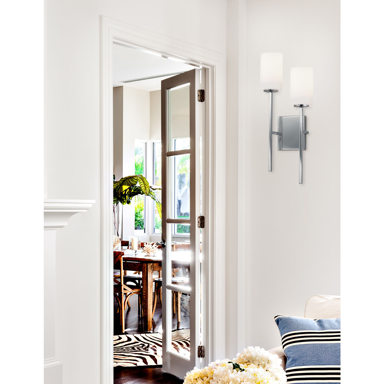 Fusion Wall Sconce Wall Light, Rise Family