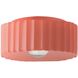 Radiance 1 Light 13 inch Gloss Blush Flush Mount Ceiling Light