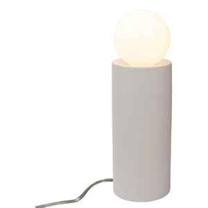 Portable 17 inch 60.00 watt Bisque Table Lamp Portable Light