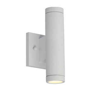 EVOLV LED 9.5 inch Matte White Outdoor Wall Sconce