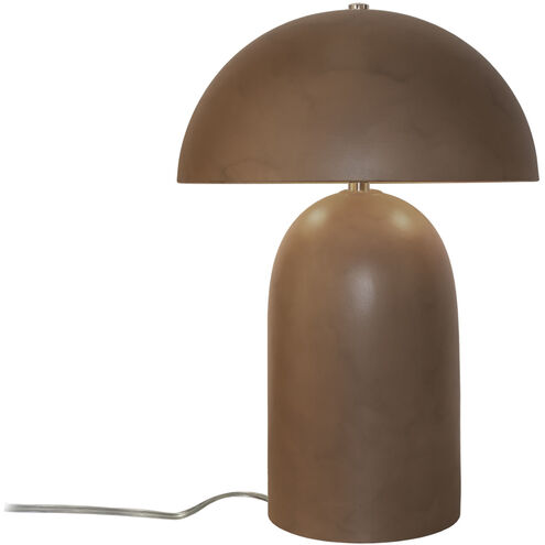 Portable 18.25 inch 60 watt Greco Travertine Table Lamp Portable Light