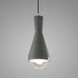 Radiance Collection 1 Light 5 inch Pewter Green with Brushed Nickel Pendant Ceiling Light