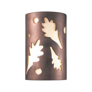 Ambiance LED 8 inch Antique Copper ADA Wall Sconce Wall Light