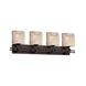 LumenAria 39 inch Dark Bronze Bath Bar Wall Light