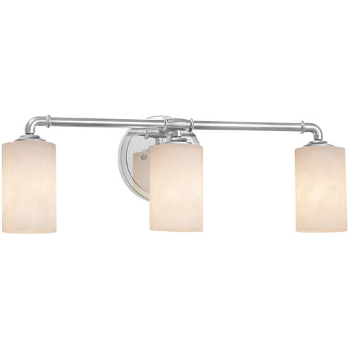 Clouds LED 23.75 inch Brushed Nickel Bath Bar Wall Light in 2100 Lm LED, Cylinder with Flat Rim