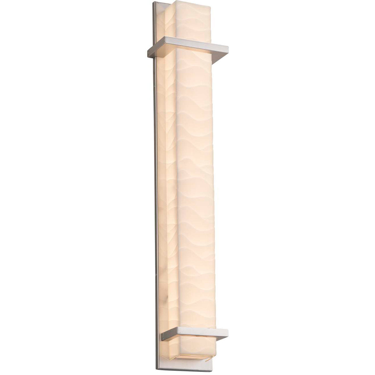 Porcelina LED 7 inch Matte Black ADA Wall Sconce Wall Light