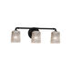 Veneto Luce 24.25 inch Matte Black Bath Bar Wall Light