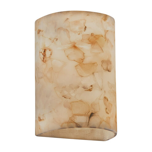 Alabaster Rocks 2 Light 6 inch Shaved Alabaster Rocks Wall Sconce Wall Light in Incandescent