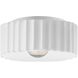 Radiance 1 Light 13 inch Gloss White Flush Mount Ceiling Light