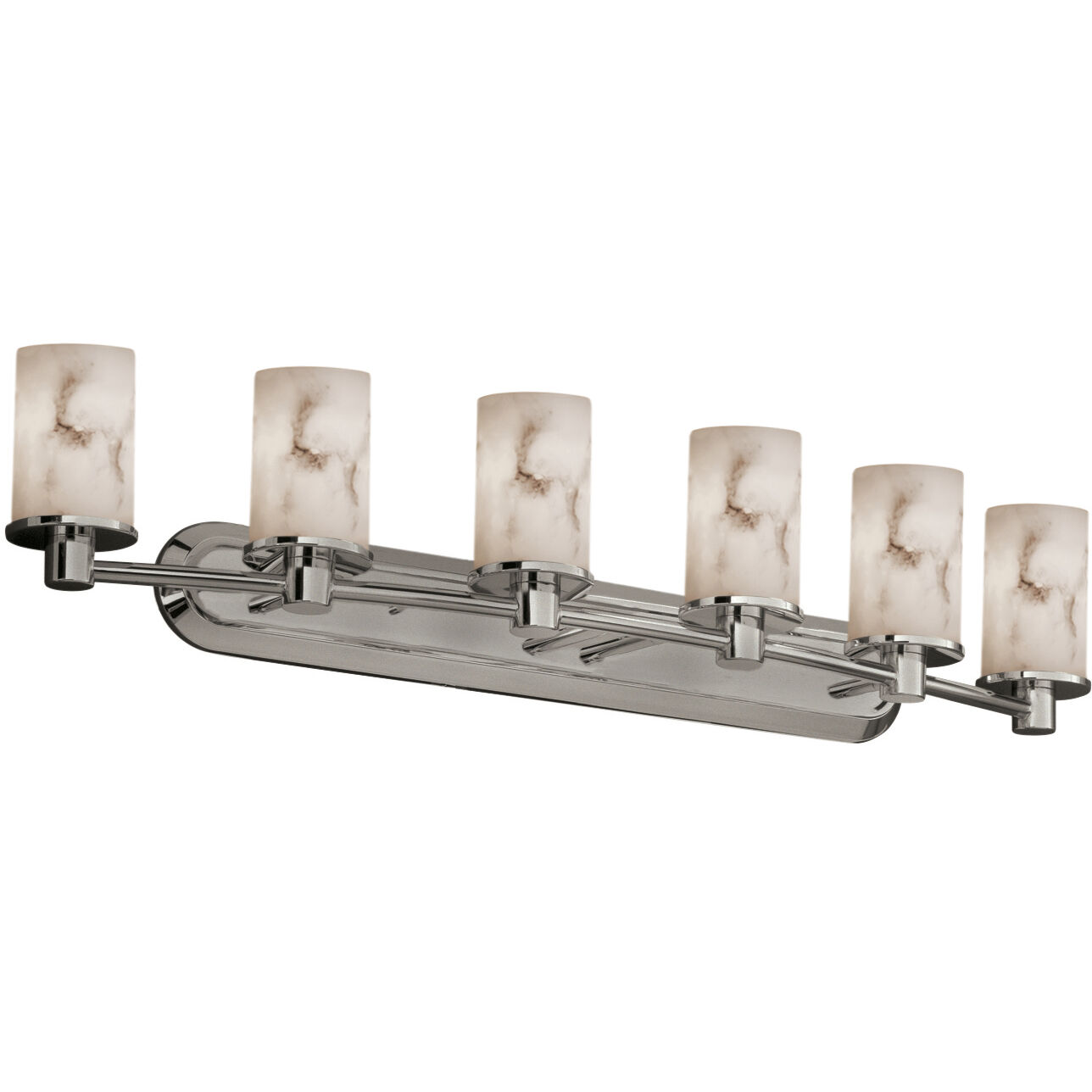 LumenAria 6 Light 43.75 inch Bathroom Vanity Light