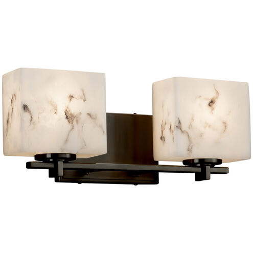 Lumenaria LED 16.5 inch Dark Bronze Vanity Light Wall Light in 1400 Lm LED, Oval